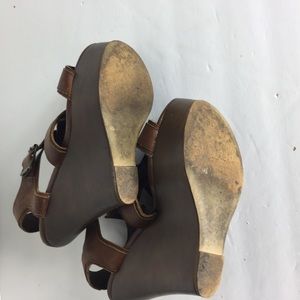 Steve Madden Shoes - Steve Madden Brown 8 Leather Platform Sandals Steve Madden Shoes - Steve Madden Brown 8 Leather Platform Sandals